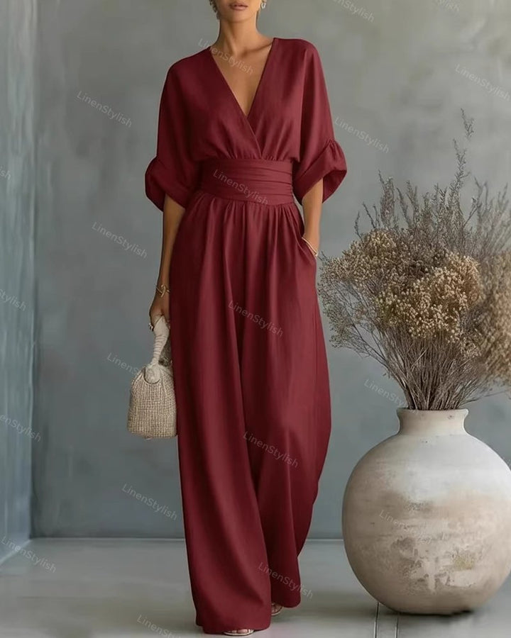 Millie | Wide Leg Jumpsuit Wedding Guest Dress