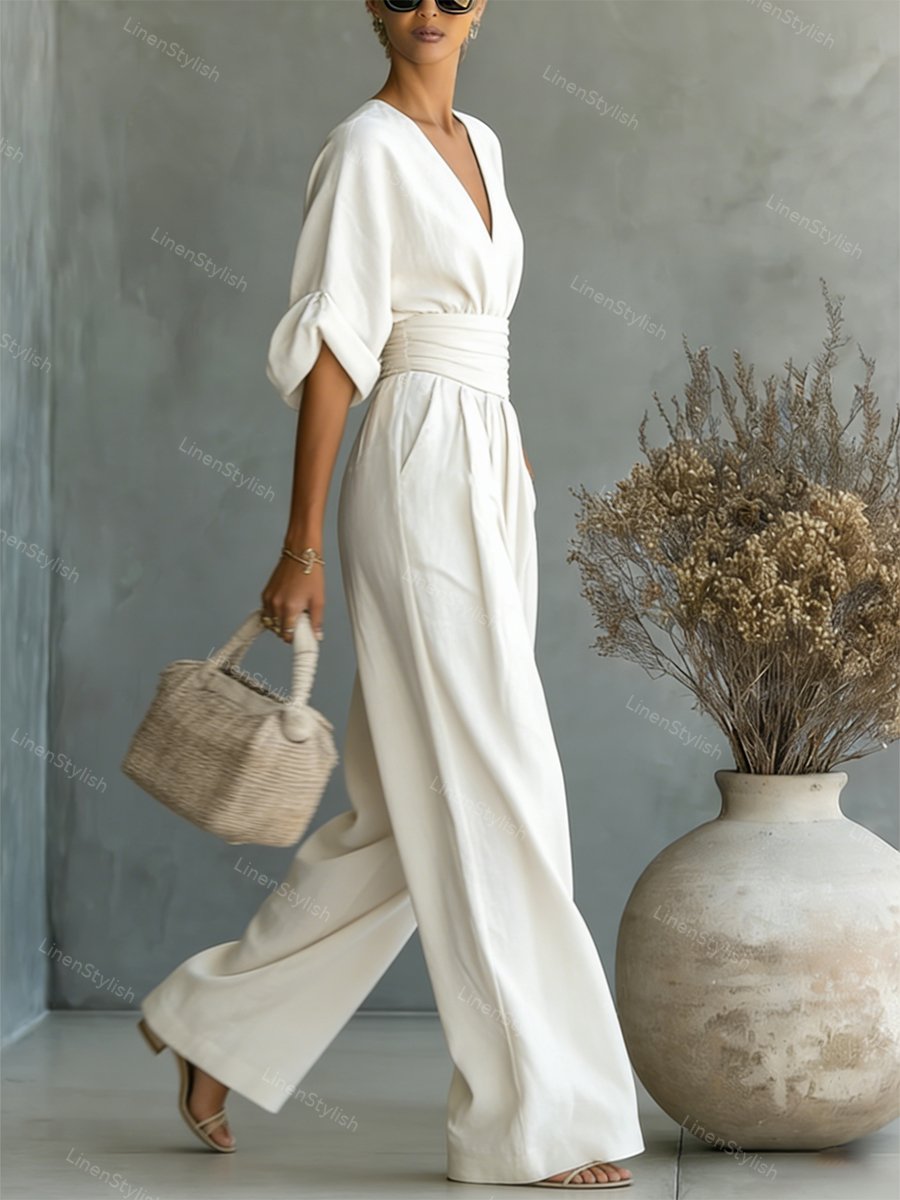 Millie | Wide Leg Jumpsuit Wedding Guest Dress