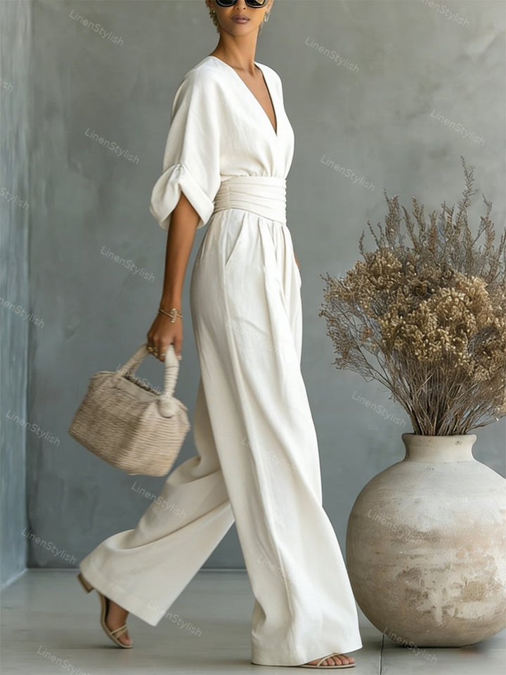 Millie | Wide Leg Jumpsuit Wedding Guest Dress
