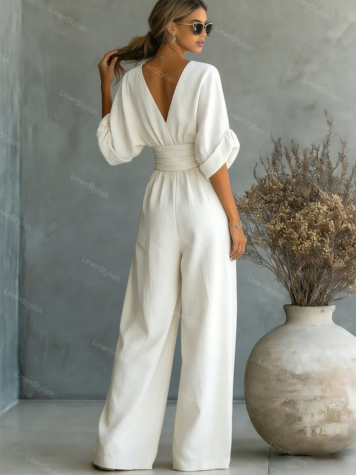 Millie | Wide Leg Jumpsuit Wedding Guest Dress