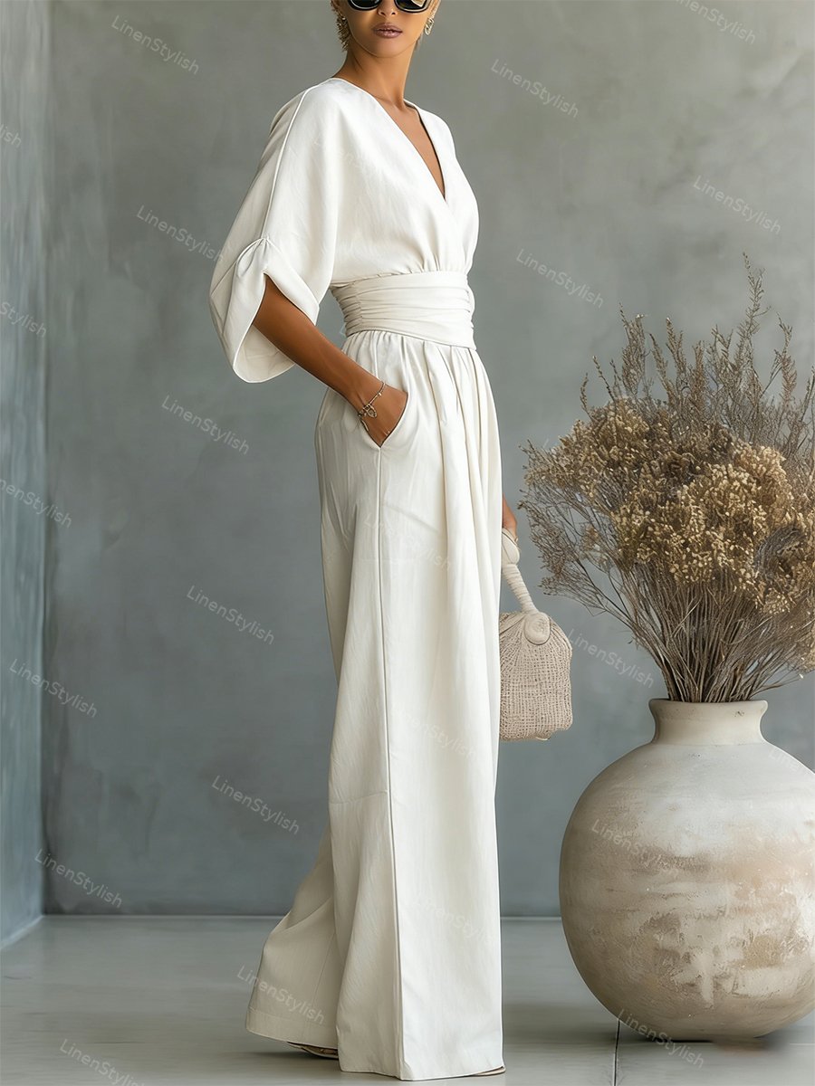 Millie | Wide Leg Jumpsuit Wedding Guest Dress