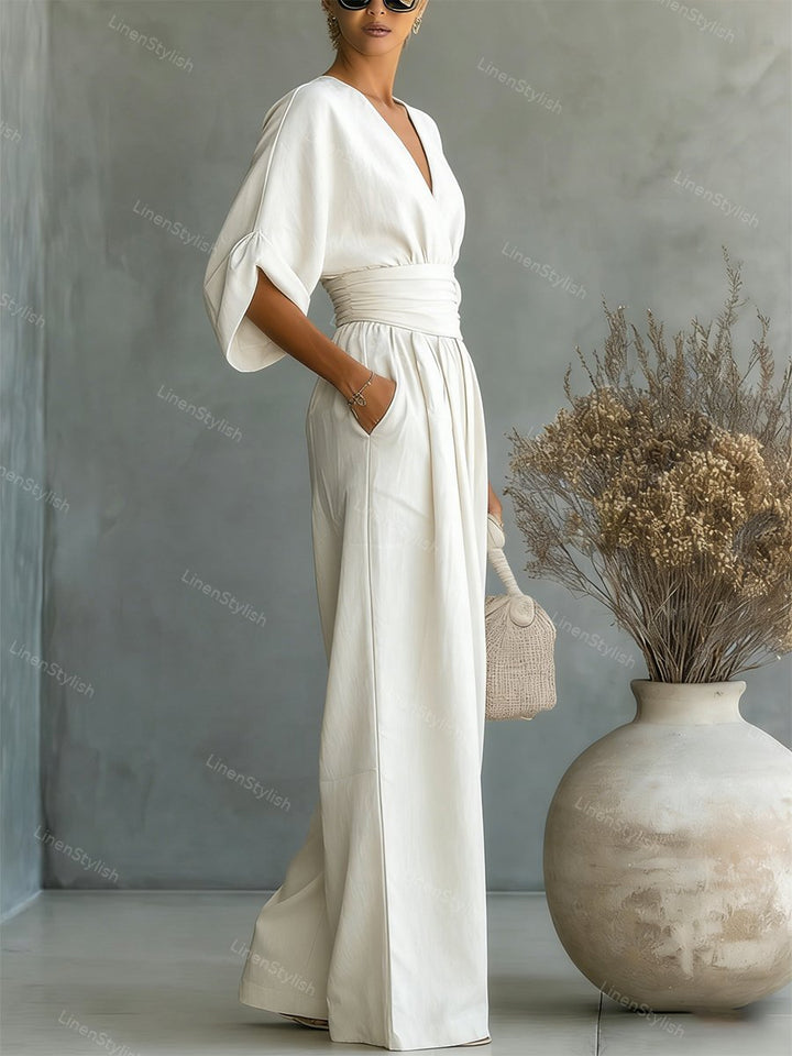 Millie | Wide Leg Jumpsuit Wedding Guest Dress