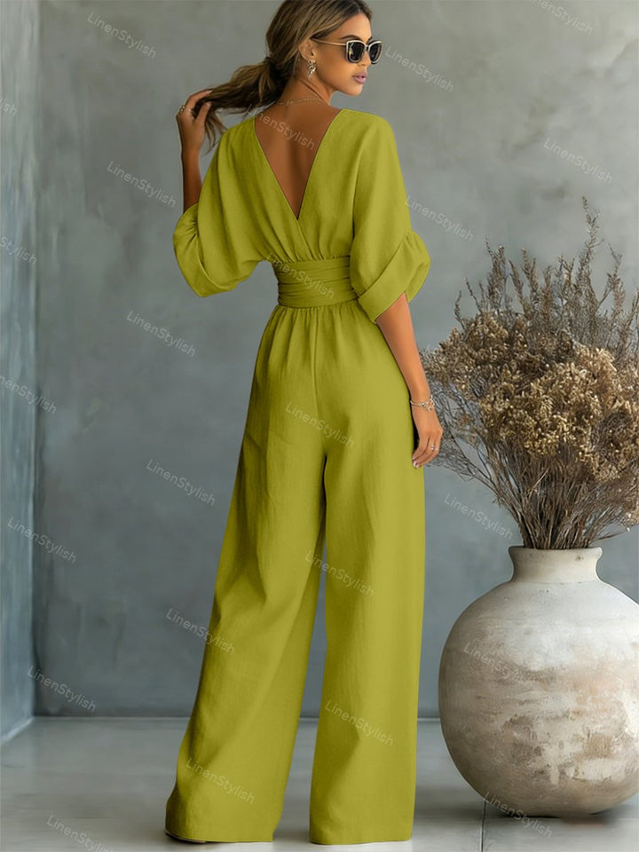 Millie | Wide Leg Jumpsuit Wedding Guest Dress