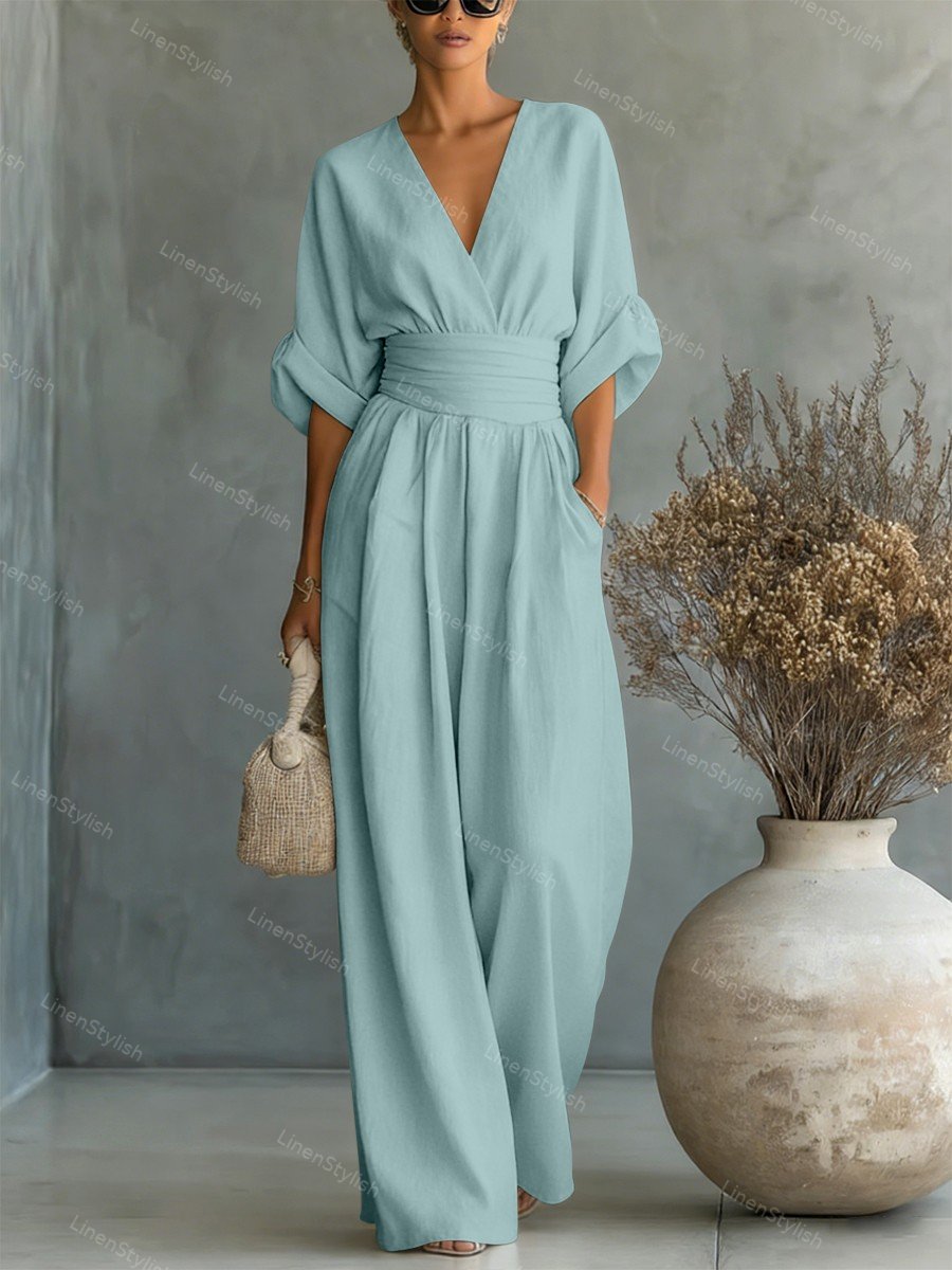Millie | Wide Leg Jumpsuit Wedding Guest Dress