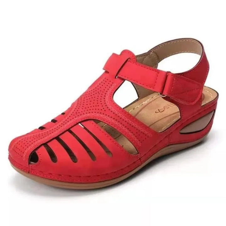 Millie | Women Closed Toe Wedge Sandals