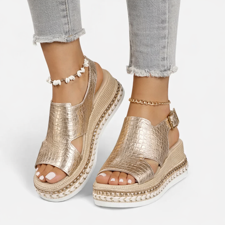 Florence | Women Platform Espadrille Sandals