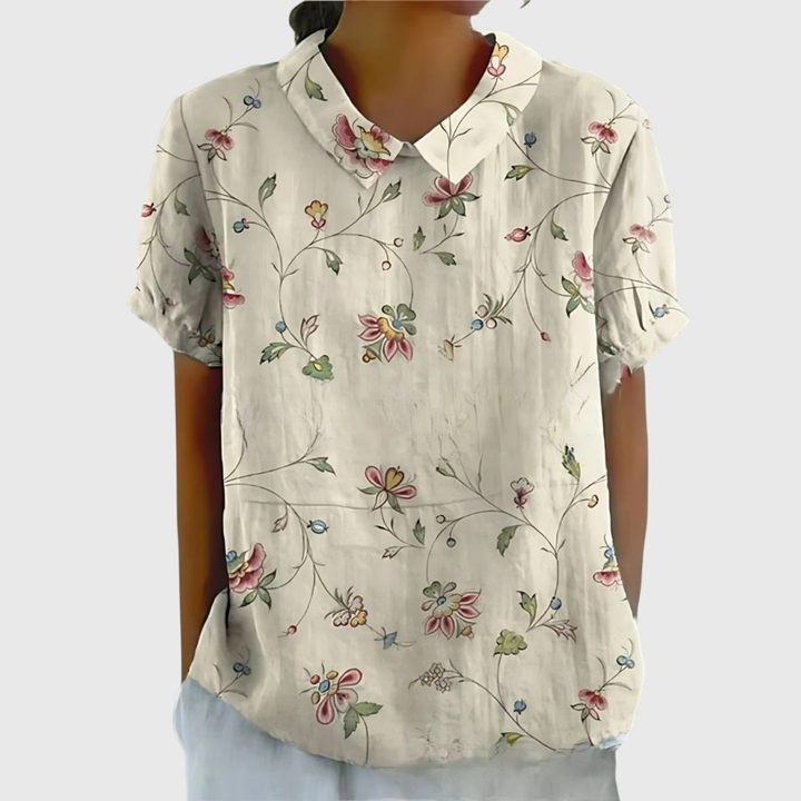 Amelia | Women Clothing Short Sleeve Blouse