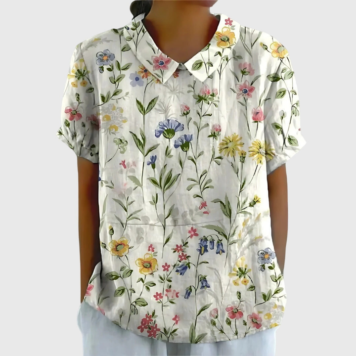 Amelia | Women Clothing Short Sleeve Blouse