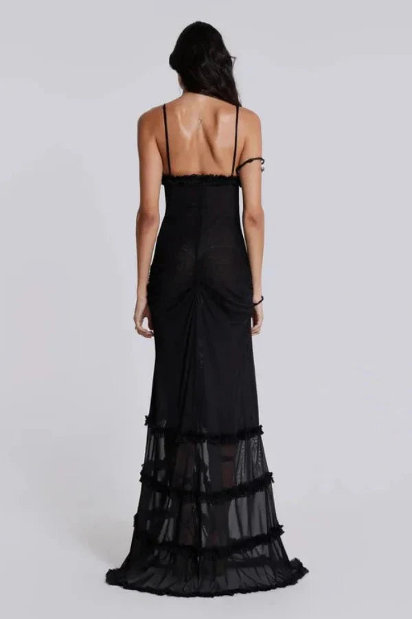 Maisie | Animal Print Cutout Maxi Dress Women