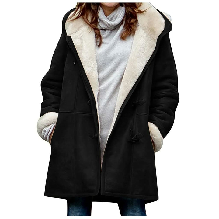 Darcey | Womens Hooded Sherpa Lined Fur Coat