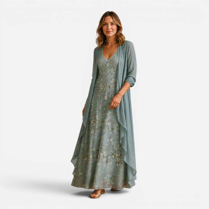 Clemmie | Wedding Guest Maxi Dress Set