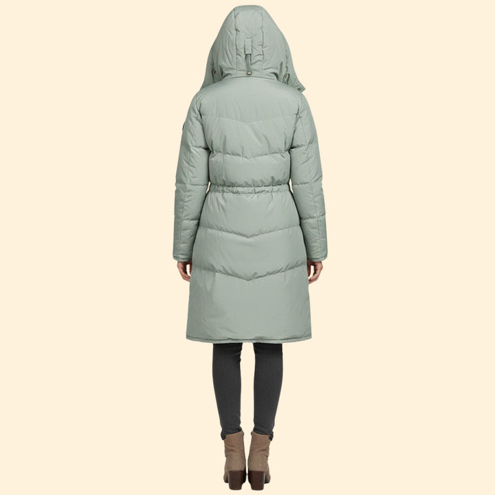 Lottie | Ladies Puffer Jacket Hooded Long Womens Coat