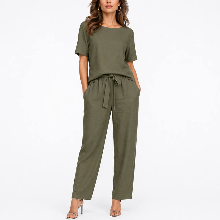 Maisie | Women Clothing Short Sleeve Jumpsuit