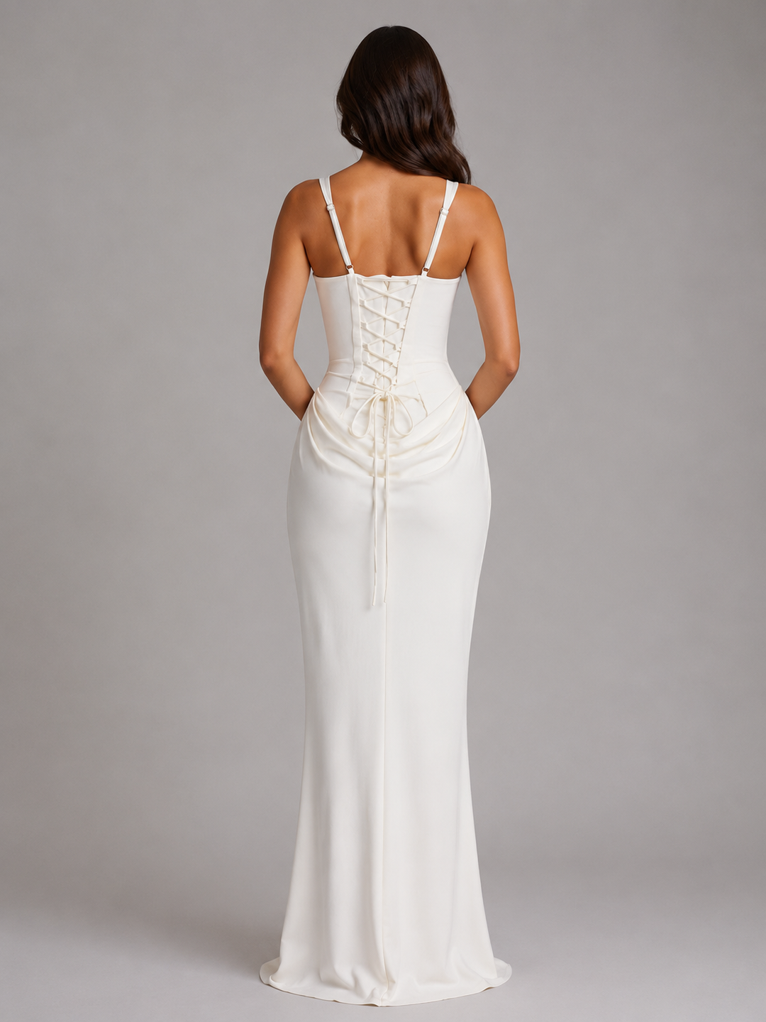 Maisie | Corset Maxi Dress for Wedding Guests