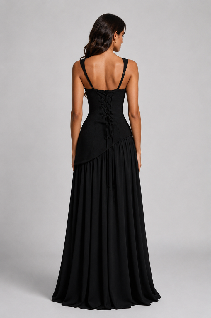Phoebe | Wedding Guest Ruched Maxi Dress