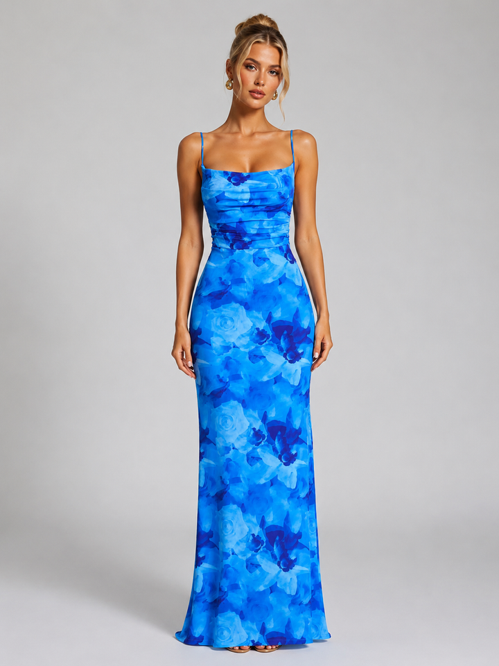 Grace | Wedding Guest Floral Maxi Dress