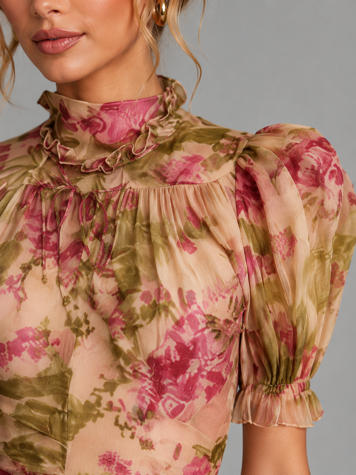 Amelia | Wedding Guest Floral Maxi Dress