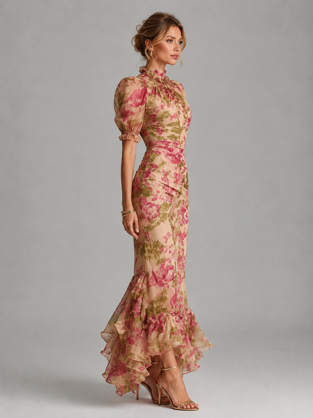 Amelia | Wedding Guest Floral Maxi Dress