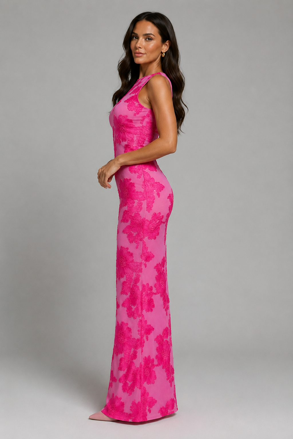 Imogen | Wedding Guest Floral Maxi Dress