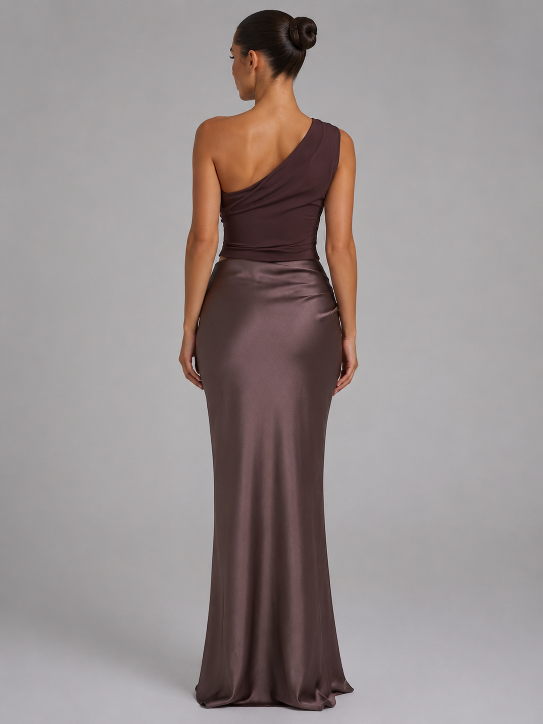Ava | One-Shoulder Wedding Guest Maxi Dress