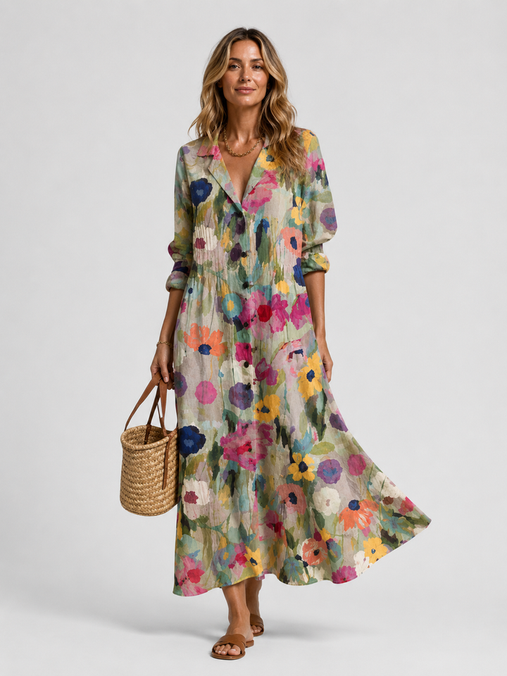 Millie | Print Maxi Dress for Women