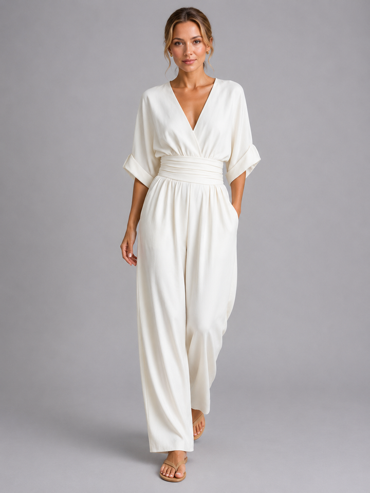 Hattie | Wide-Leg Maxi Jumpsuit Women Wedding Guest