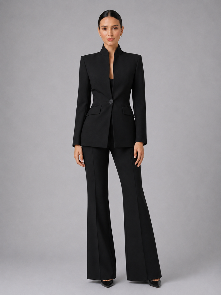 Beatrice | Women Clothing Tailored Blazer Flare Trouser Suit