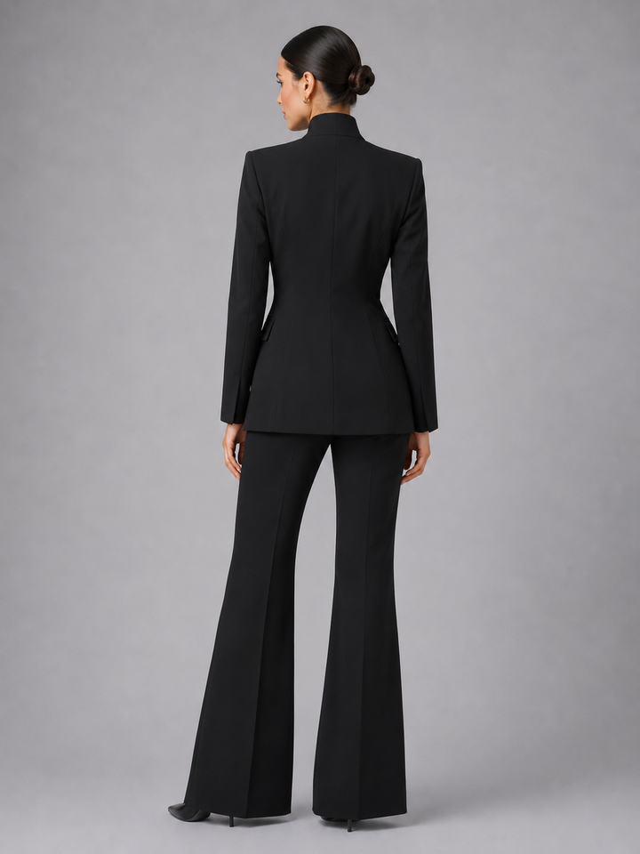 Beatrice | Women Clothing Tailored Blazer Flare Trouser Suit