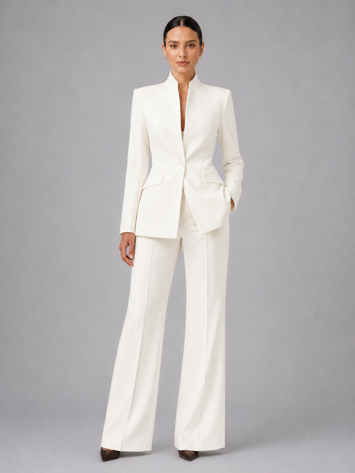 Beatrice | Women Clothing Tailored Blazer Flare Trouser Suit