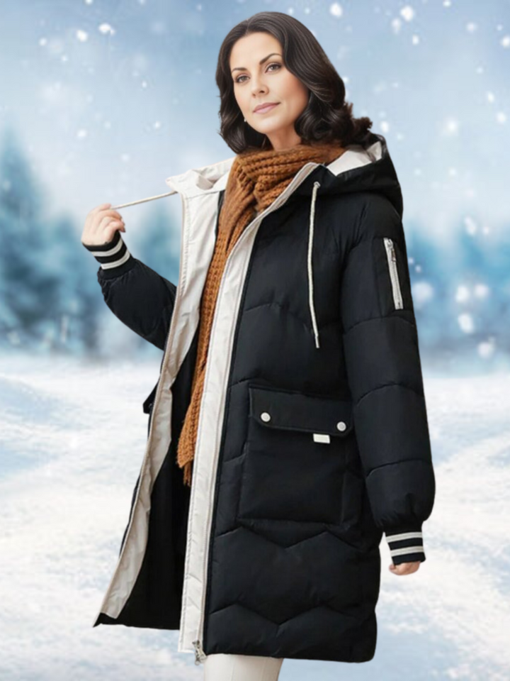 Millie | Womens Hooded Quilted Ladies Puffer Jacket