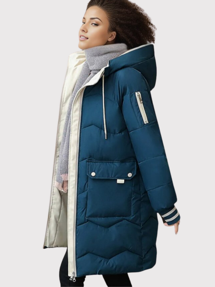 Millie | Womens Hooded Quilted Ladies Puffer Jacket
