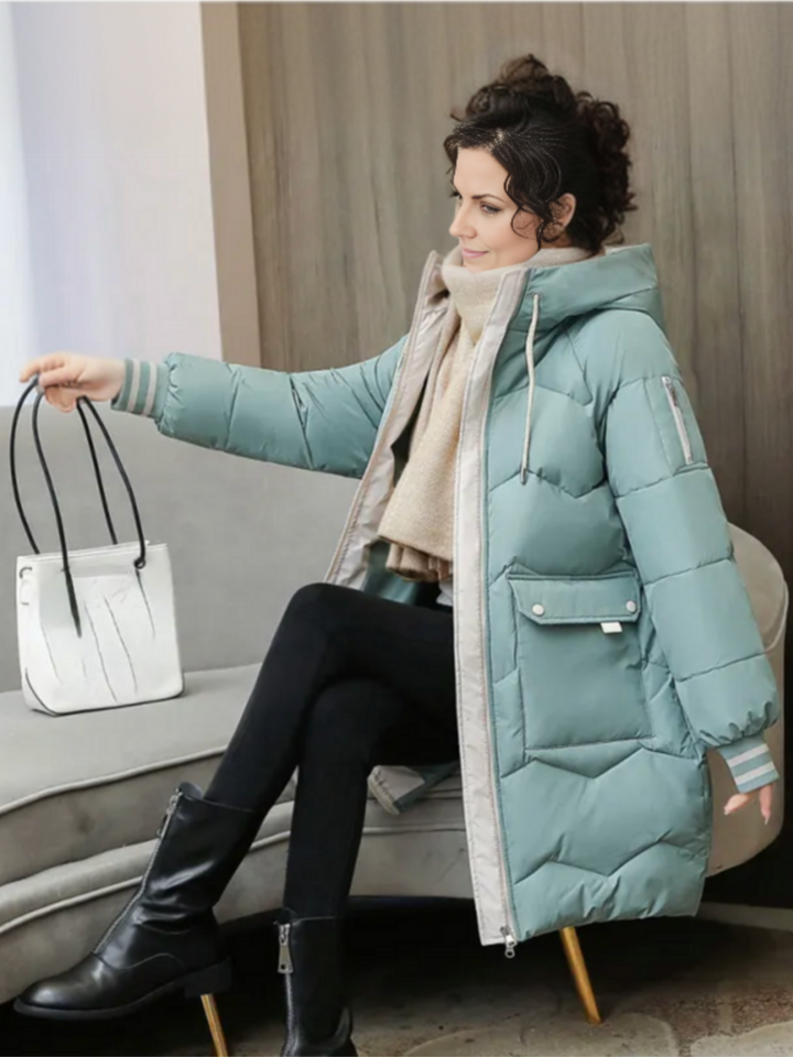 Millie | Womens Hooded Quilted Ladies Puffer Jacket