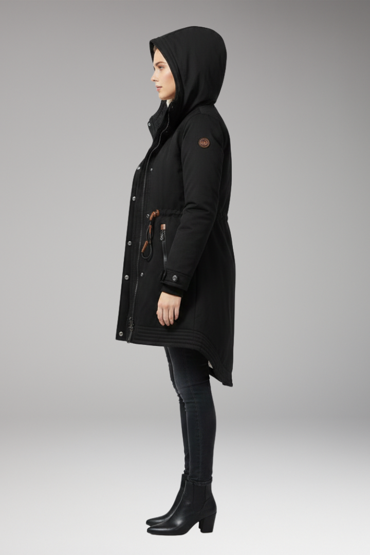 Florence | Sherpa Lined Womens Coat Hooded Parka