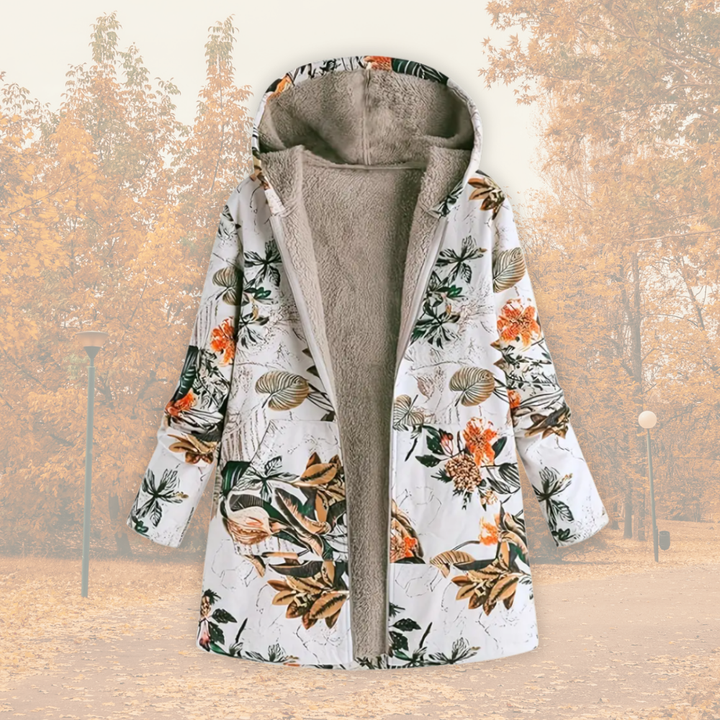 Beatrice | Womens Coat Fleece Lined Hooded Jacket