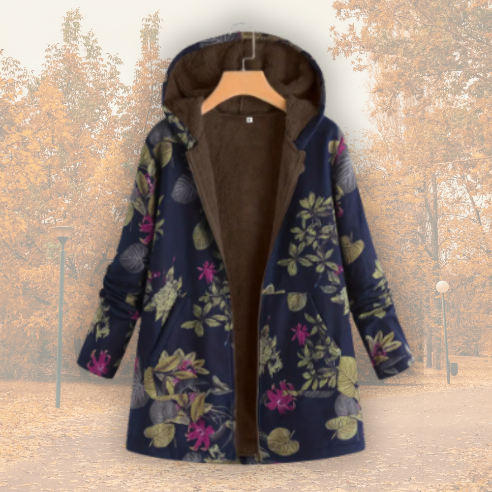 Beatrice | Womens Coat Fleece Lined Hooded Jacket