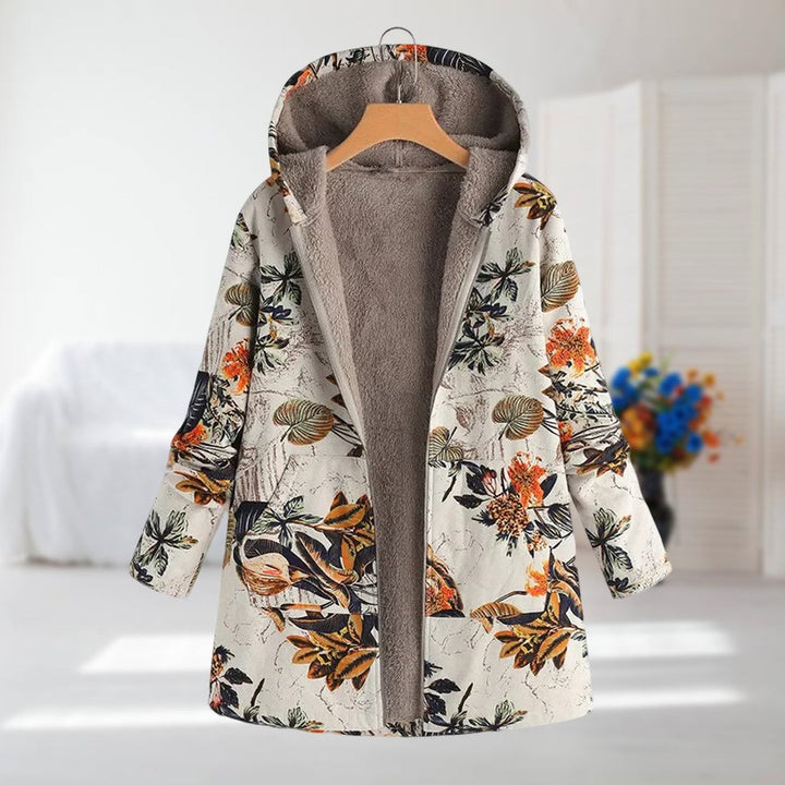 Beatrice | Womens Coat Fleece Lined Hooded Jacket
