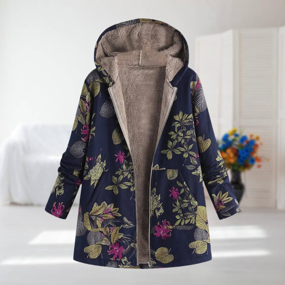Beatrice | Womens Coat Fleece Lined Hooded Jacket