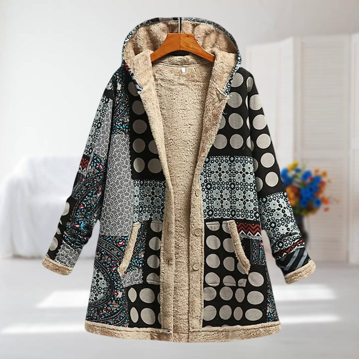 Beatrice | Womens Coat Fleece Lined Hooded Jacket