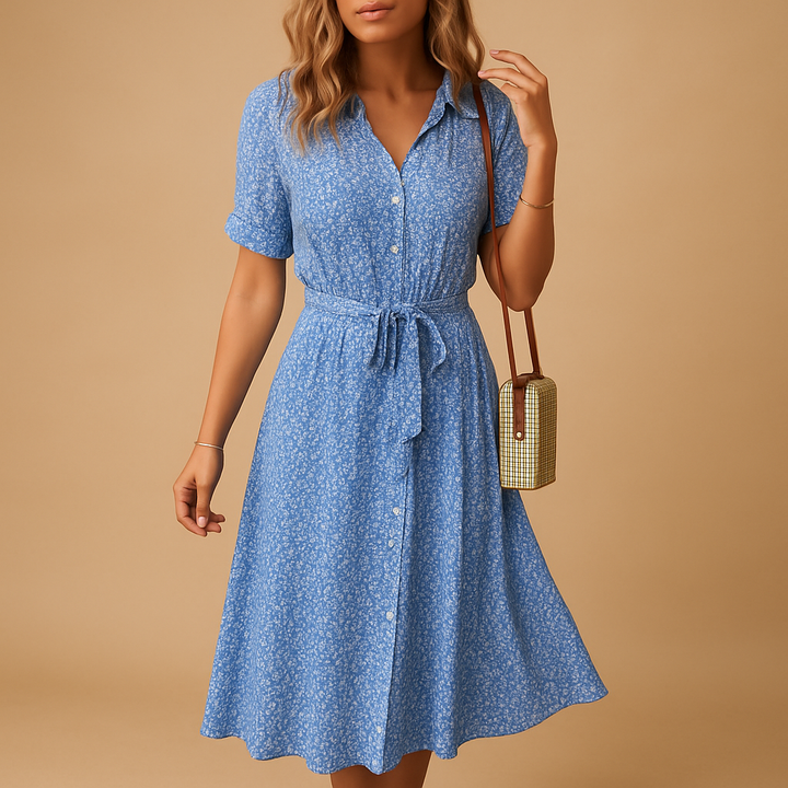 Darcey | Midi Wrap Dress for Women