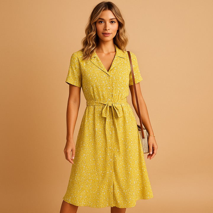 Darcey | Midi Wrap Dress for Women