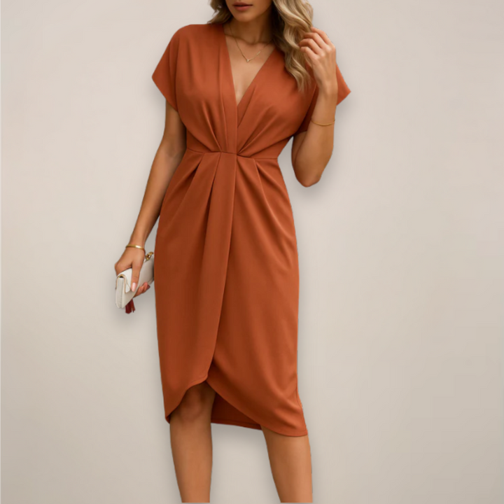 Maisie | Dress Twist Front Midi Women
