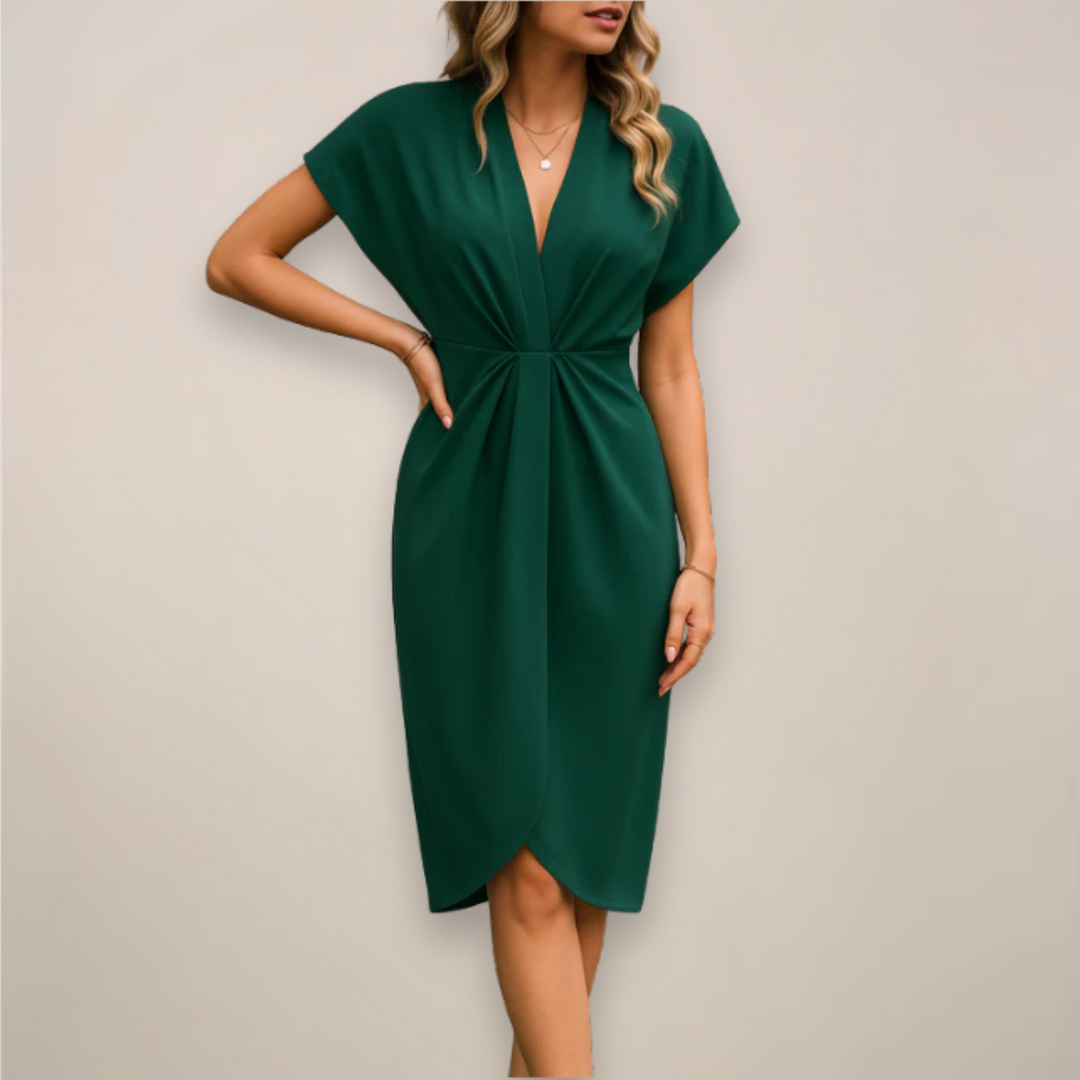Maisie | Dress Twist Front Midi Women