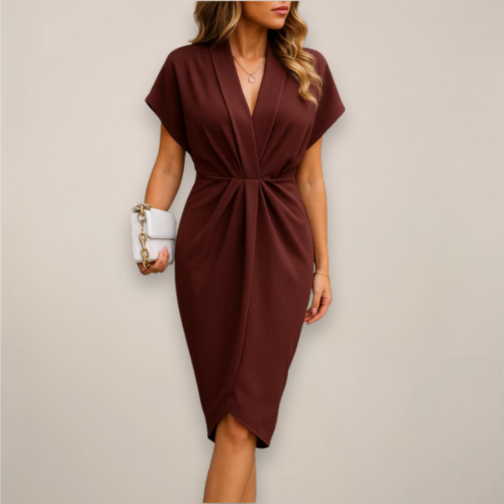 Maisie | Dress Twist Front Midi Women