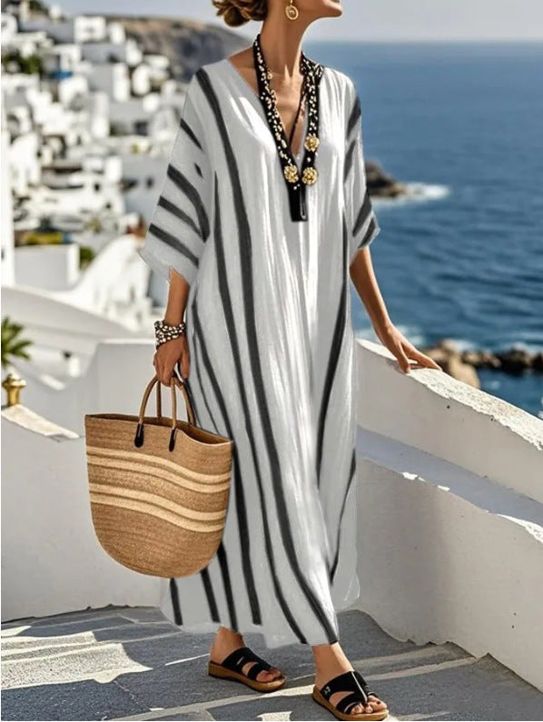 Darcey | Striped Maxi Dress for Women