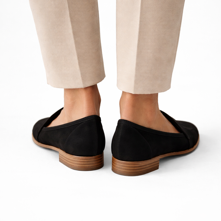 Grace | Pointed Toe Suede Loafers Women