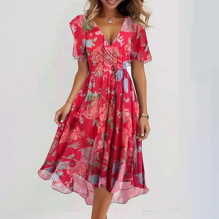 Elsie | Midi Wrap Dress for Women