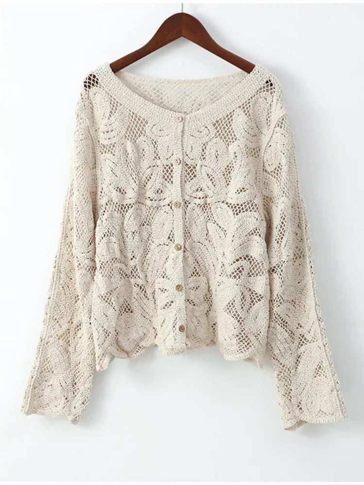 Lune London | Hand-crocheted cardigan