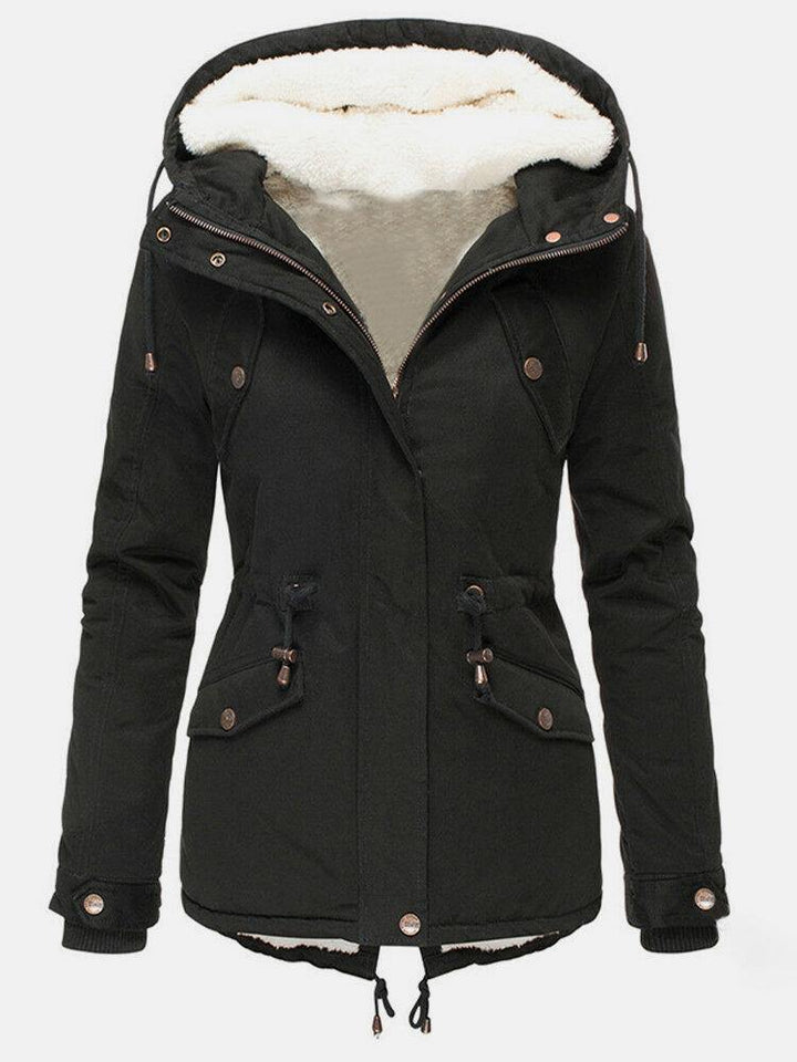 Imogen | Womens Coats Puffer Jacket Women Sherpa Hood