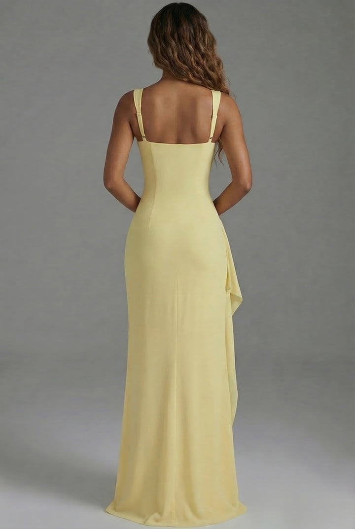 Daisy | Wedding Guest Maxi Dress with Slit