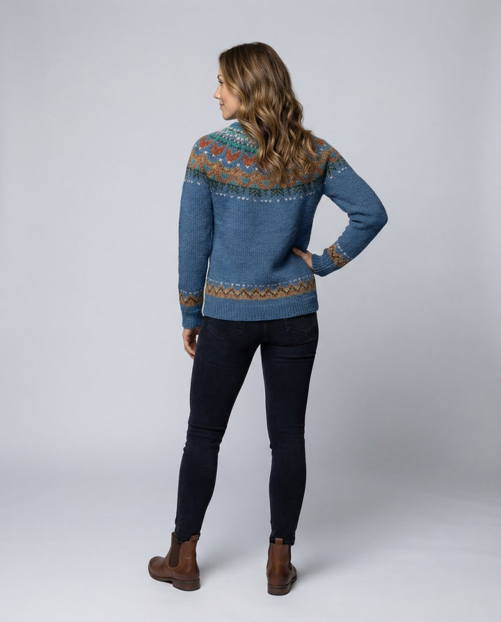 Amelia | Fair Isle Knit Women Clothing Sweater